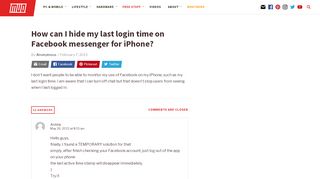 
                            7. How can I hide my last login time on Facebook …