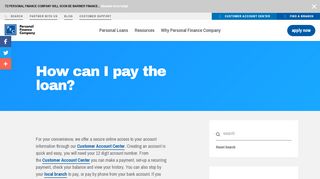 
                            5. How can I pay the loan? » Personal Finance …