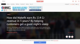 
                            3. How did Wakefit earn Rs 114 crore revenue in 3 years? By ...