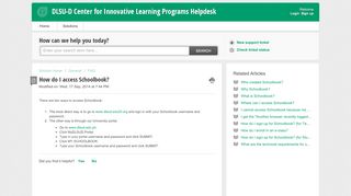 
                            8. How do I access Schoolbook? : DLSU-D Center for Innovative ...