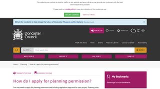 
                            10. How do I apply for planning permission? - Doncaster Council