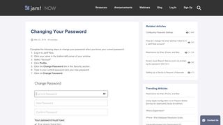 
                            4. How do I change my password? - Jamf Now Help Center
