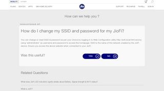 
                            4. How do I change my SSID and password for my JioFi ...