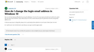 
                            6. How do I change the login email address in WIndows 10 ...