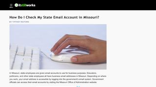 
                            5. How Do I Check My State Email Account in Missouri? | It Still ...