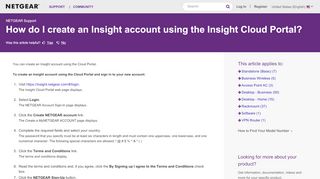 
                            2. How do I create an Insight account using the Insight Cloud Portal ...