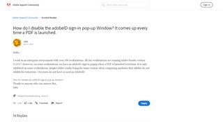 
                            7. How do I disable the adobeID sign-in pop-up Win... | Adobe ...