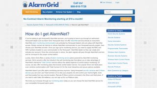 
                            6. How do I get AlarmNet? - Alarm Grid