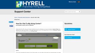 
                            8. How Do I Get To My Hiring Center? - Hyrell