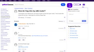 
                            7. How do I log into my at&t router? | Yahoo Answers