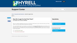 
                            3. How Do I Login for the First Time? - Hyrell