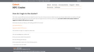 
                            6. How do I login to the cluster? | HPC Center - …