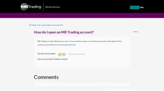 
                            4. How do I open an MB Trading account? – MB Trading