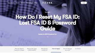 
                            5. How Do I Reset My FSA ID: Lost FSA ID ... - Frank …