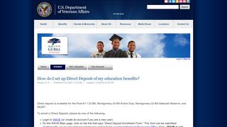 
                            5. How do I set up Direct Deposit of my education …