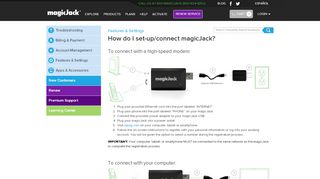 
                            6. How do I set-up/connect magicJack? | Frequently Asked ...