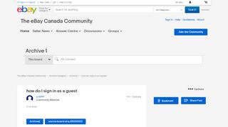 
                            8. how do I sign in as a guest - The eBay Canada Community