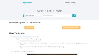 
                            2. How do I sign in to the website? - Aceable Help Center