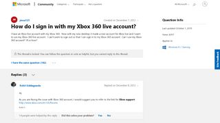 
                            5. How do I sign in with my Xbox 360 live account ...