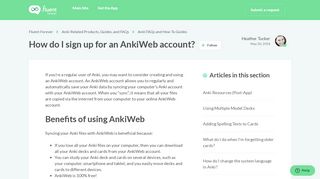 
                            2. How do I sign up for an AnkiWeb account? – Fluent Forever