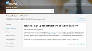 
                            3. How do I sign up for notifications about my …