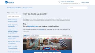 
                            3. How do I sign up online? – Kroger Rx Savings Club …