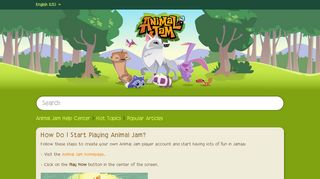 
                            4. How do I start playing Animal Jam? – Animal Jam Help Center