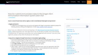 
                            3. How do I submit immunization data to the Oregon Alert Immunization ...