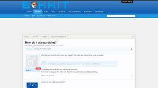 
                            8. How do i use particles? | Bukkit Forums