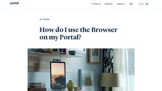
                            2. How do I use the Browser on my Portal? - Facebook Portal