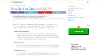 
                            7. How Do You Create a QQ ID? | Reference.com