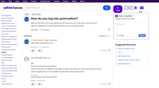 
                            3. how do you log into purenudism? | Yahoo Answers