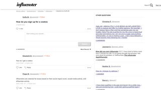 
                            4. How do you sign up for a voxbox | Q&A for Influenster