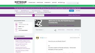 
                            8. How do you use Ready Share? - NETGEAR Communities