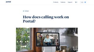 
                            1. How does calling work on Portal? - Facebook Portal