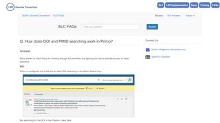 
                            9. How does DOI and PMID searching work in Primo? - SLC FAQs