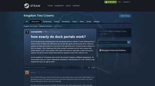 
                            4. how exacly do dock portals work? :: Kingdom Two Crowns General ...