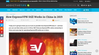 
                            8. How ExpressVPN Still Works in China in 2019
