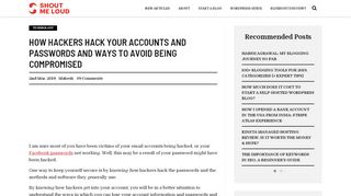 
                            9. How Hackers Hack Your Accounts And Passwords And Ways To ...