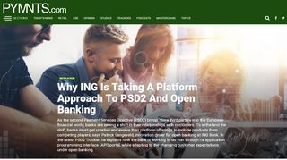 
                            8. How ING Bank Is Upgrading Its API Platform | PYMNTS.com