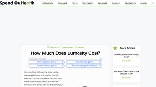 
                            3. How Much Does Lumosity Cost? (2019) - …