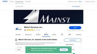 
                            4. How much does Mains'l Services, Inc. pay? | Indeed.com