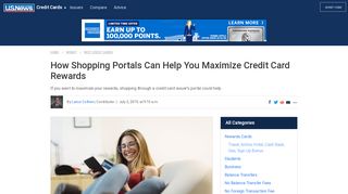 
                            8. How Shopping Portals Can Help You Maximize Credit Card Rewards ...