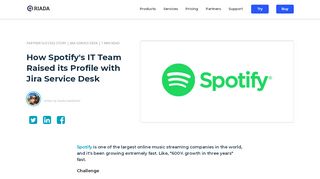 
                            8. How Spotify's IT Team Raised its Profile with Jira Service Desk - Riada