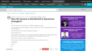 
                            8. How the license is distributed in Dynatrace Oneagent? | Dynatrace ...