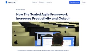 
                            9. How The Scaled Agile Framework Increases Productivity and Output ...