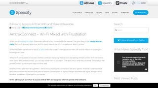 
                            4. How to Access Amtrak WiFi and Make It Bearable - Speedify
