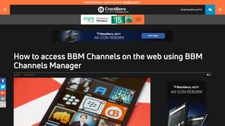 
                            2. How to access BBM Channels on the web using BBM Channels ...