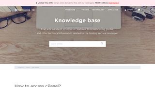 
                            2. How to access cPanel? - Hostinger