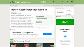 
                            6. How to Access Exchange Webmail: 13 Steps (with Pictures) - wikiHow